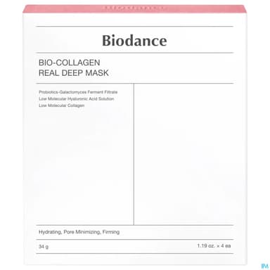 Biodance Bio-Collagen Real Deep Mask 1Box (4ea)