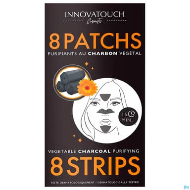 INNOVATOUCH PATCH PURIF CHARB X8