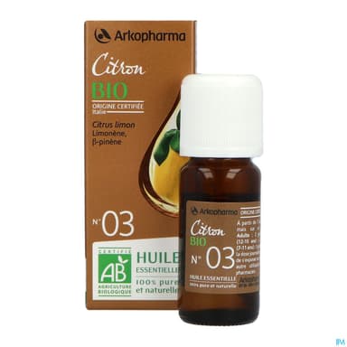 ARKOESS CITRON BIO N°3 HE 10ML
