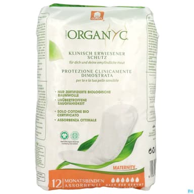 ORGANYC MATERNITY 1ER JOURS 12U
