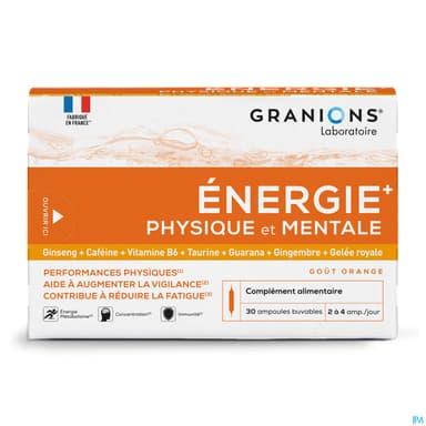 GRANIONS ENERGIE+ PHYS MENT AMP30