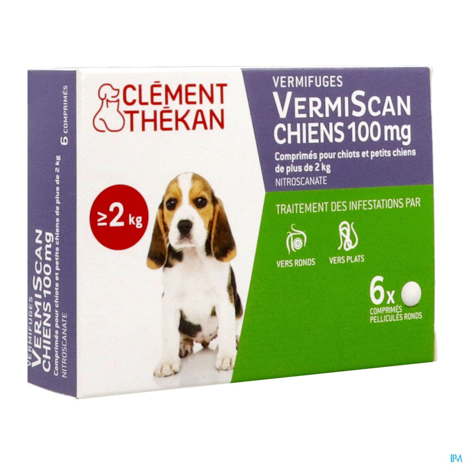 CLEM/THEK VERMISCAN CHIOT/CHN CPR6