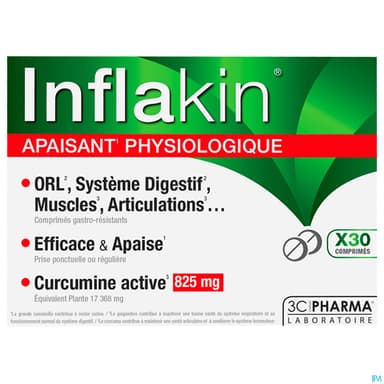 3C PHARMA INFLAKIN CPR 30