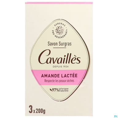 CAVAILLES SAV SURG AMANDE 200GX3