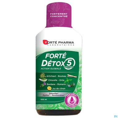FORTE DETOX 5 ORGANE SOL BUV 500ML