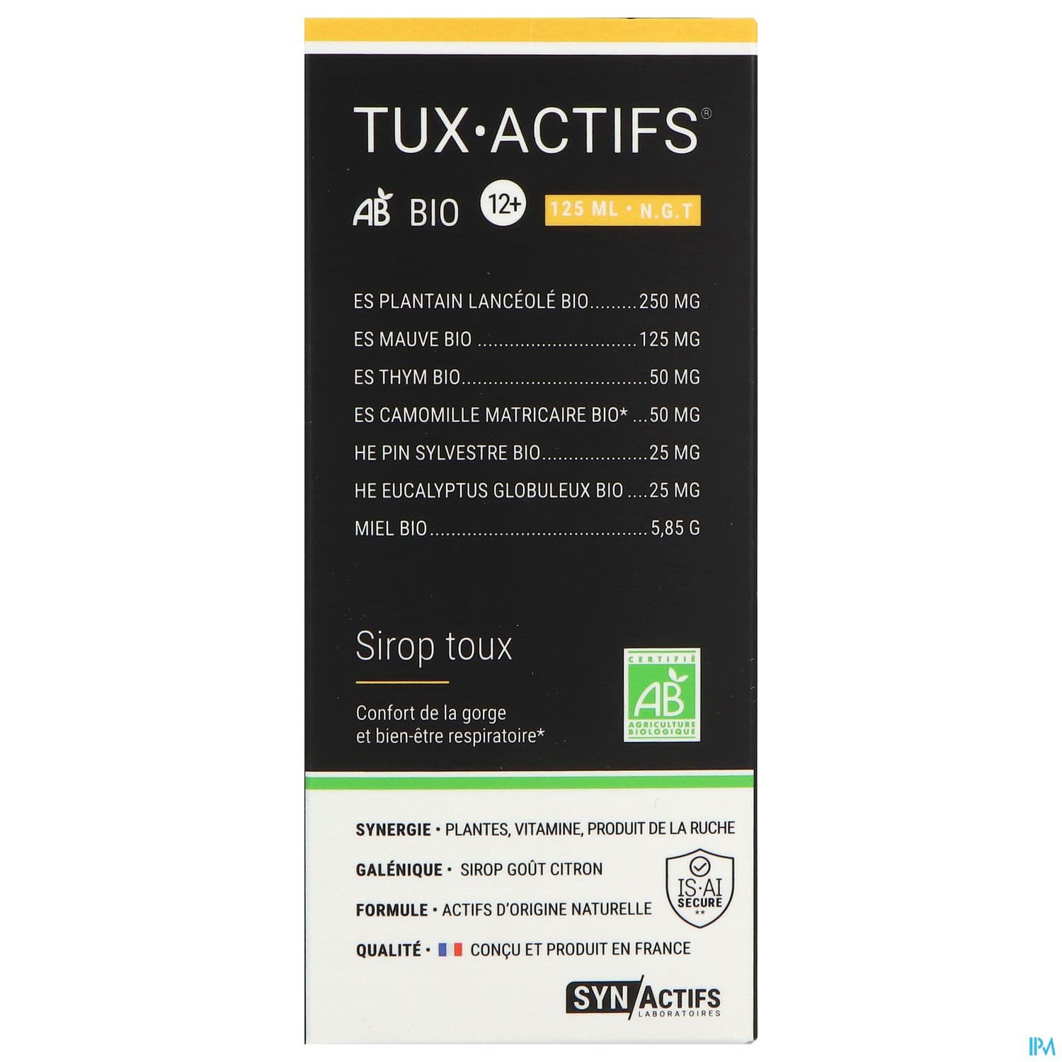 SYNACTIFS TUXACTIFS +12ANS AD125ML