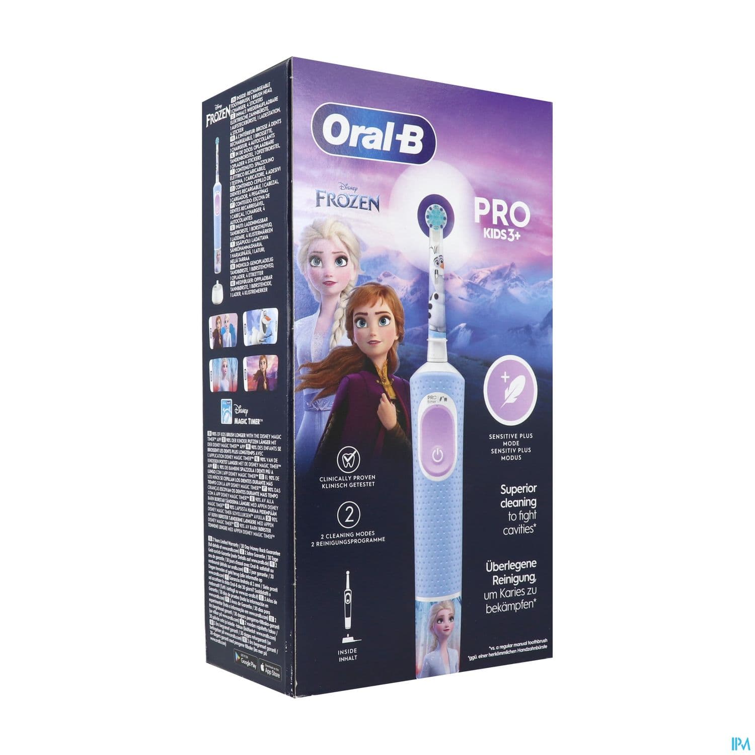 Oral B Pro Kids3+ Brosse A Dents Electrique Reine Des Neiges