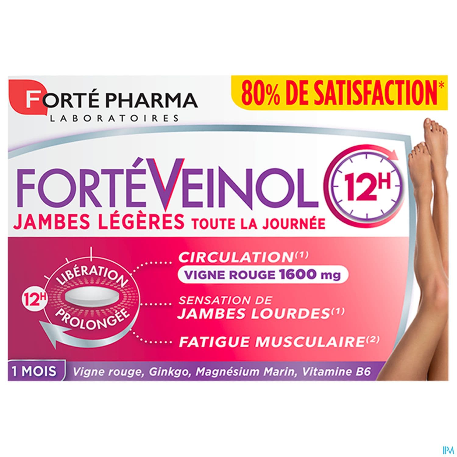 Forte Pharma Forteveinol 12h Comprime A Liberation Prolongee 30