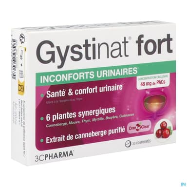 3C PHARMA GYSTINAT FORT CPR 30