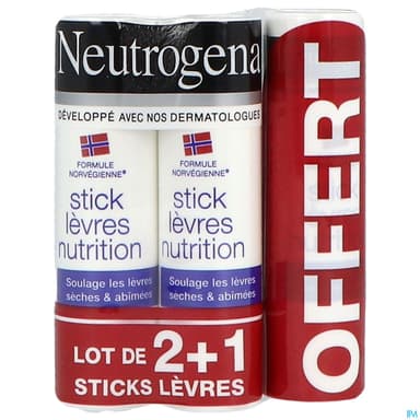 NEUTROGENA STICK LEV NUTRIT 4,8GX3