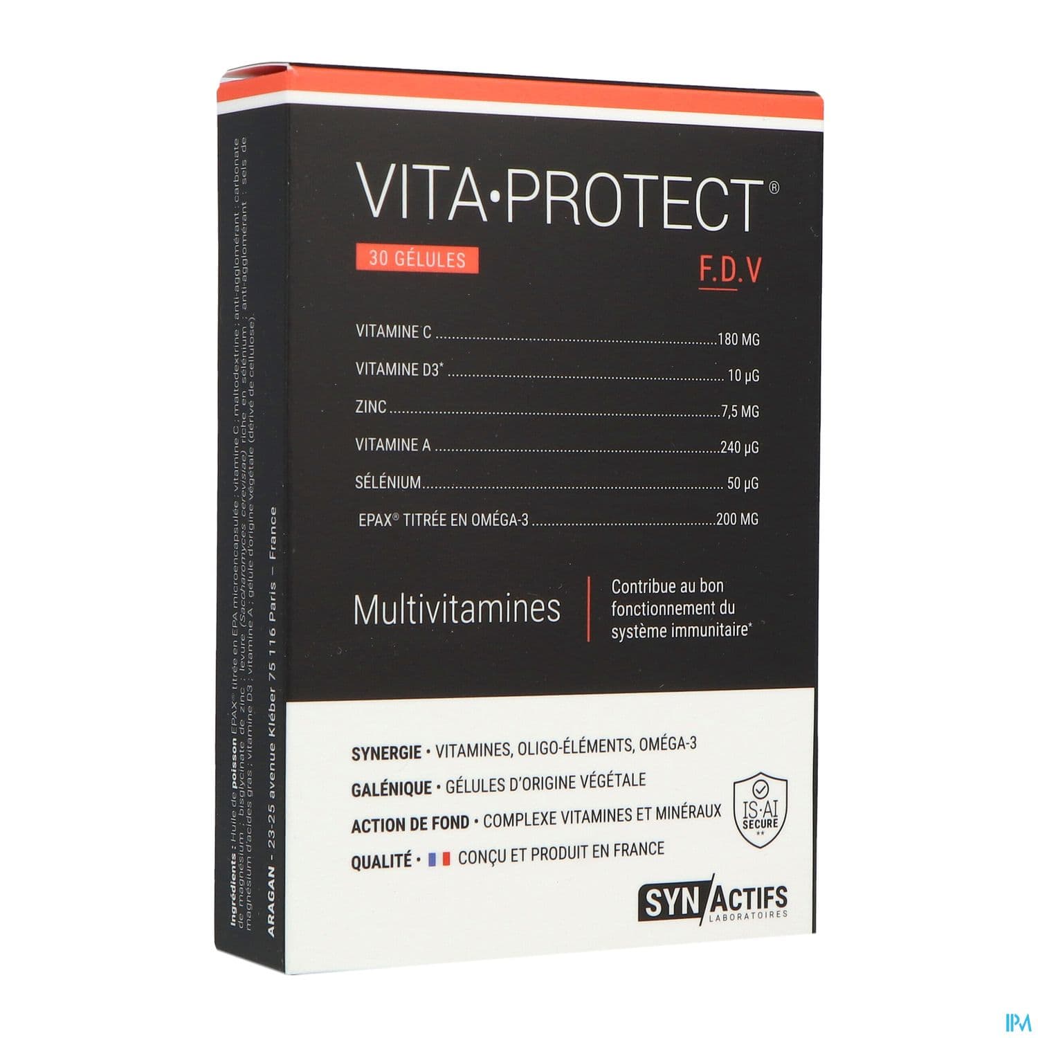Synactifs Vita Protect Gelule 30