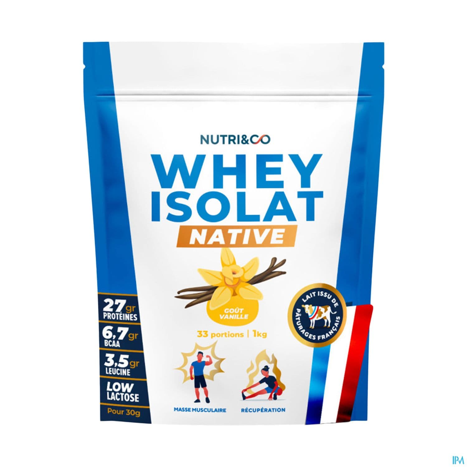 NUTRI&CO WHEY VANILLE 1KG — Pharmacie Du Village Santé