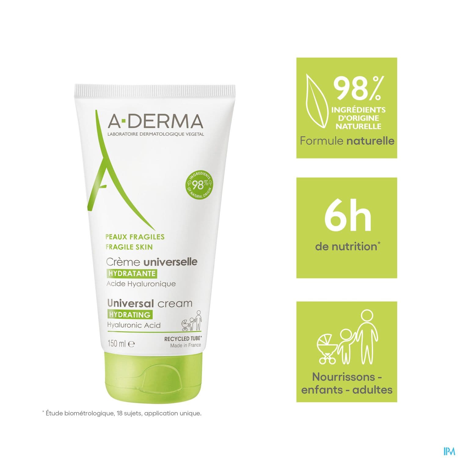 A-DERMA CR HYDR UNIVERSELLE 150ML