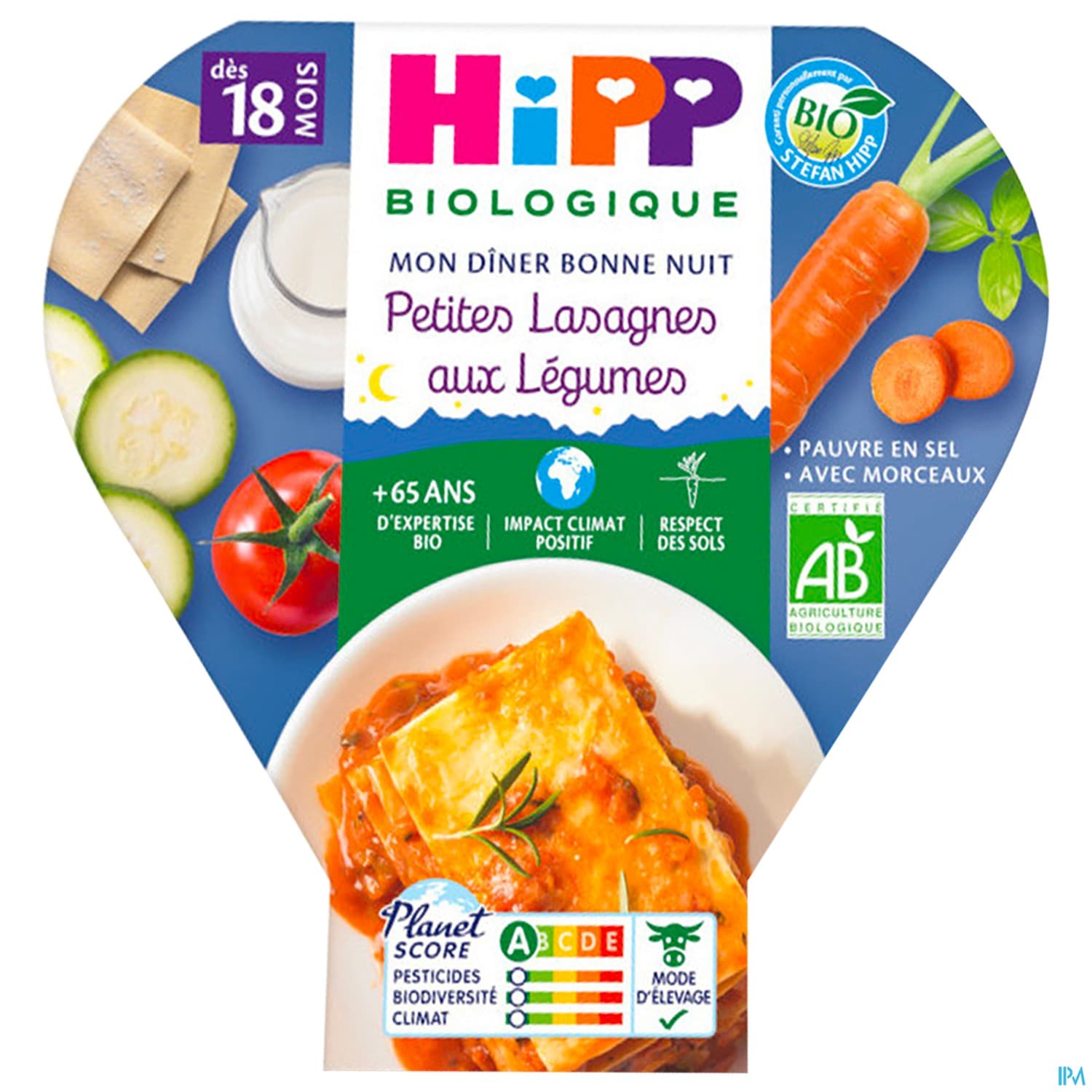 HIPP PETITE LASAGNE LEG 260G