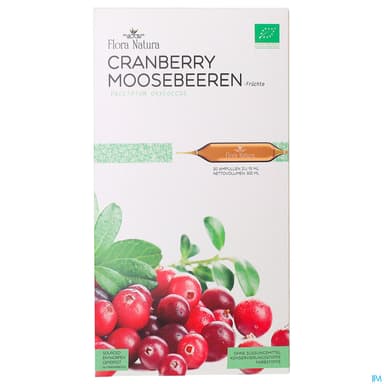 Flora Natura Canneberge Bio Ampoule 15ml 20