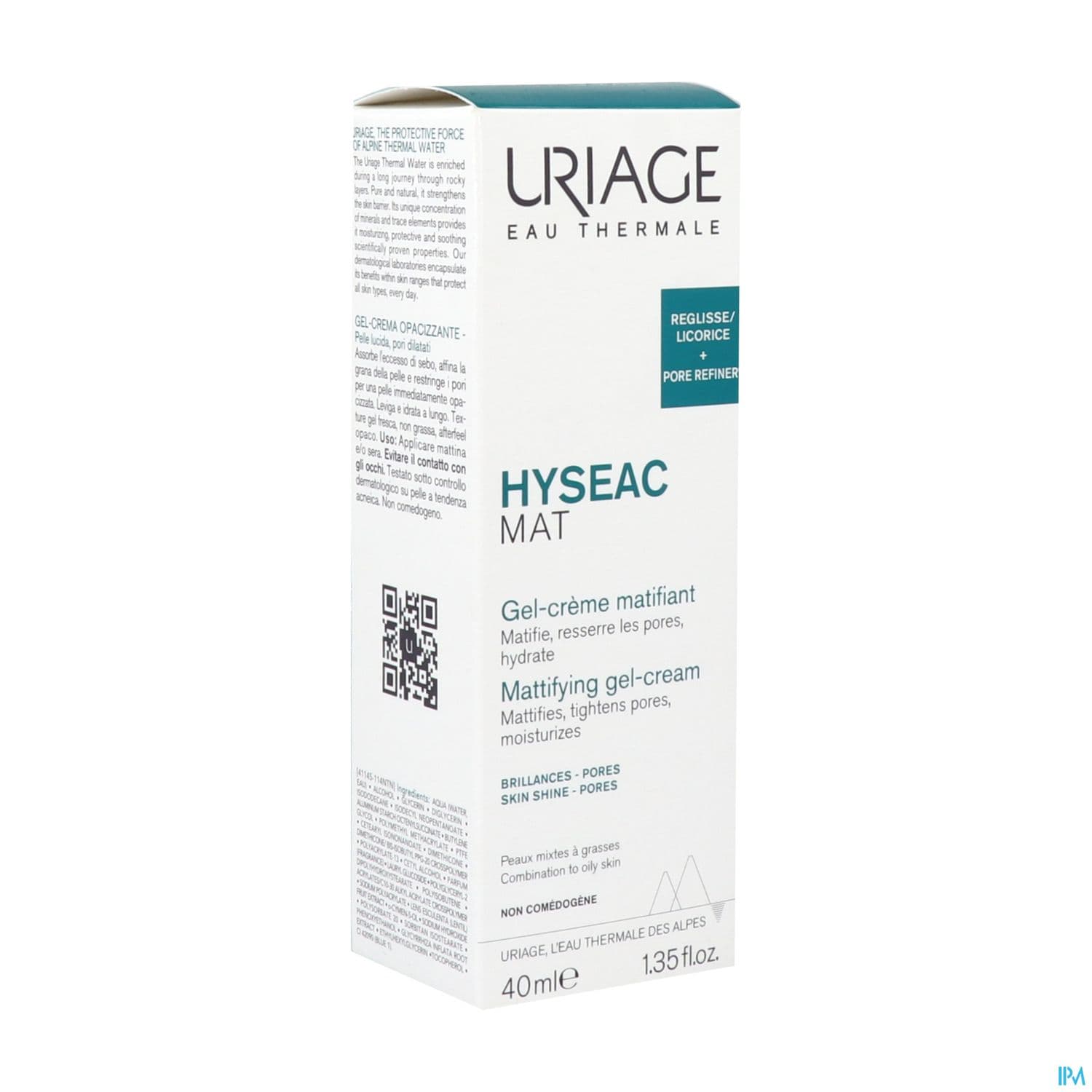 URIAGE HYSEAC MAT EMULSION 40ML