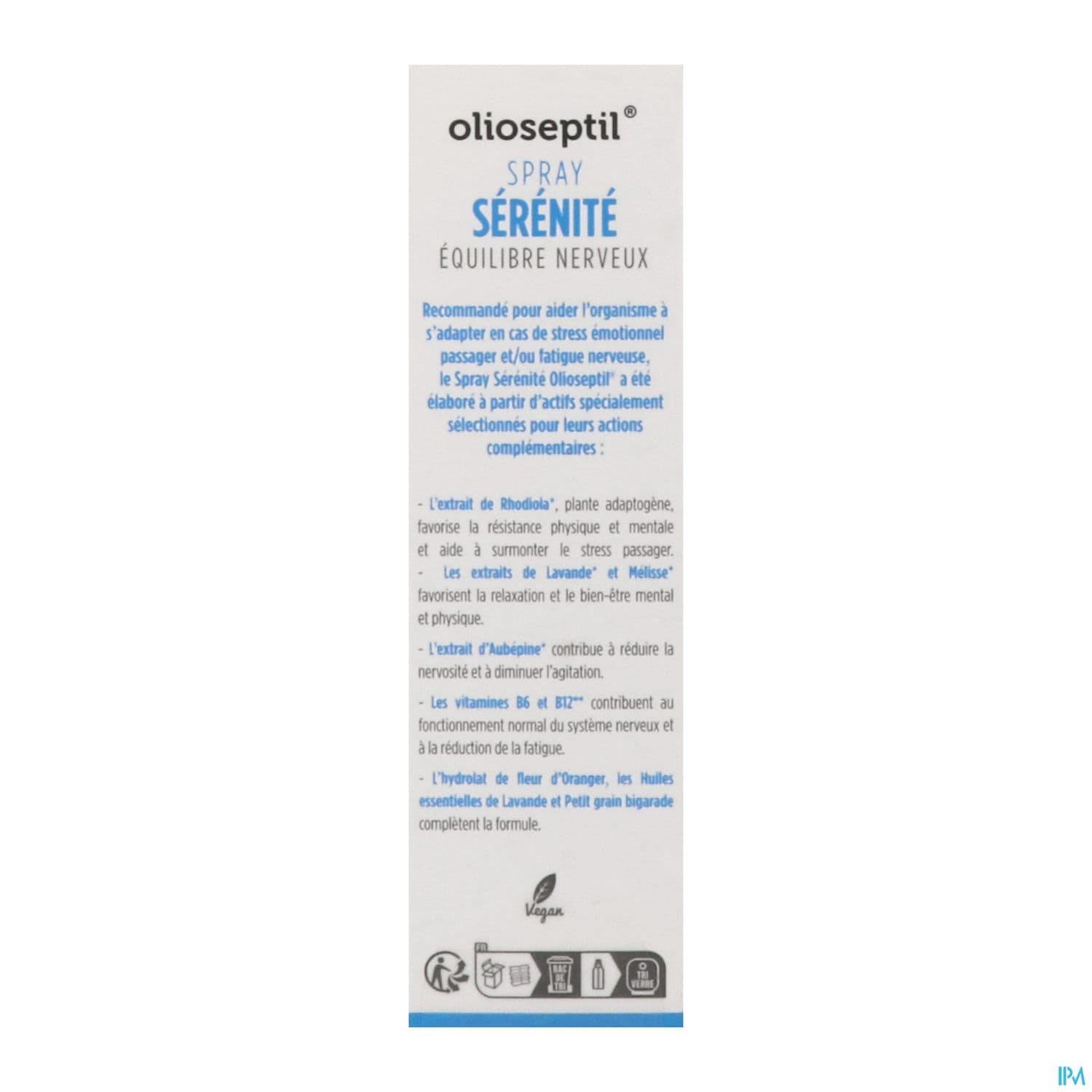 OLIOSEPTIL SPR BUCCAL SERENITE20ML
