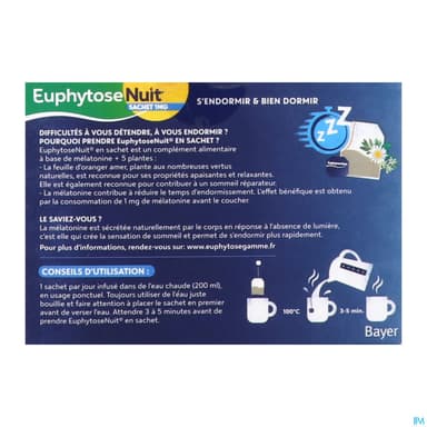 EUPHYTOSE NUIT SACHET 20
