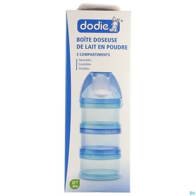 Dodie Boite Doseuse Lait Poudre Garcon Bleu