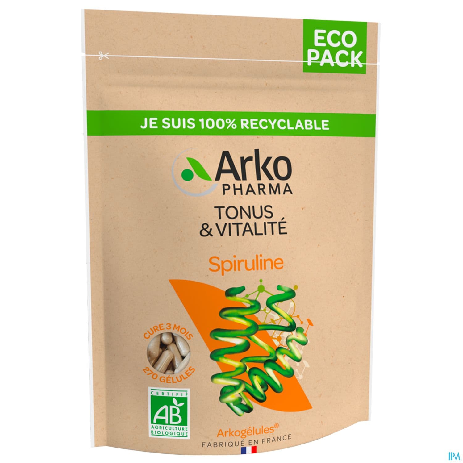 ARKOG SPIRULINE BIO GELUL 270