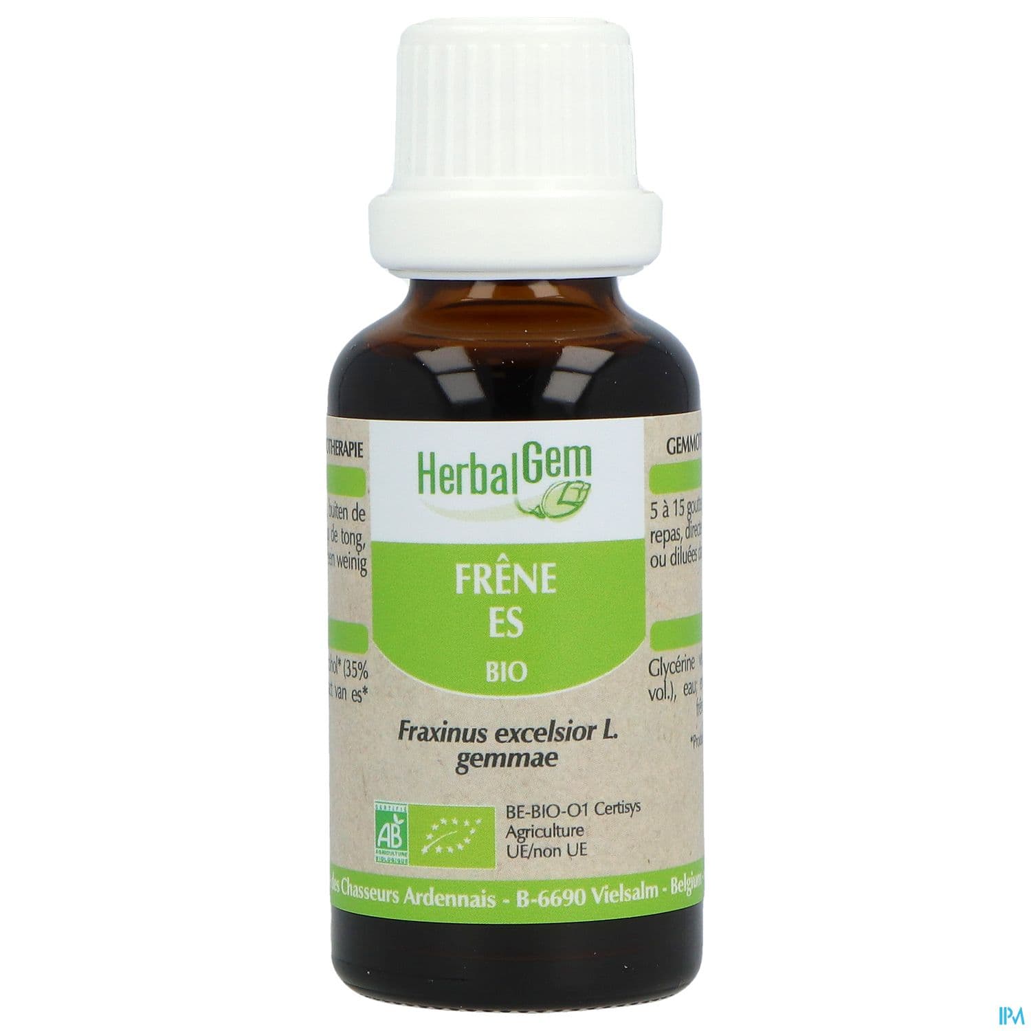 Herbalgem Frene Bourgeon Macerat Glycerin Bio 30ml