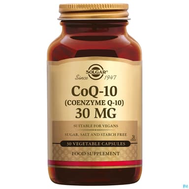 Solgar Coq 10 30mg Gelule Vegetale 30