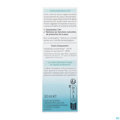 WELEDA CR HYD FIG BARB BIO 30ML