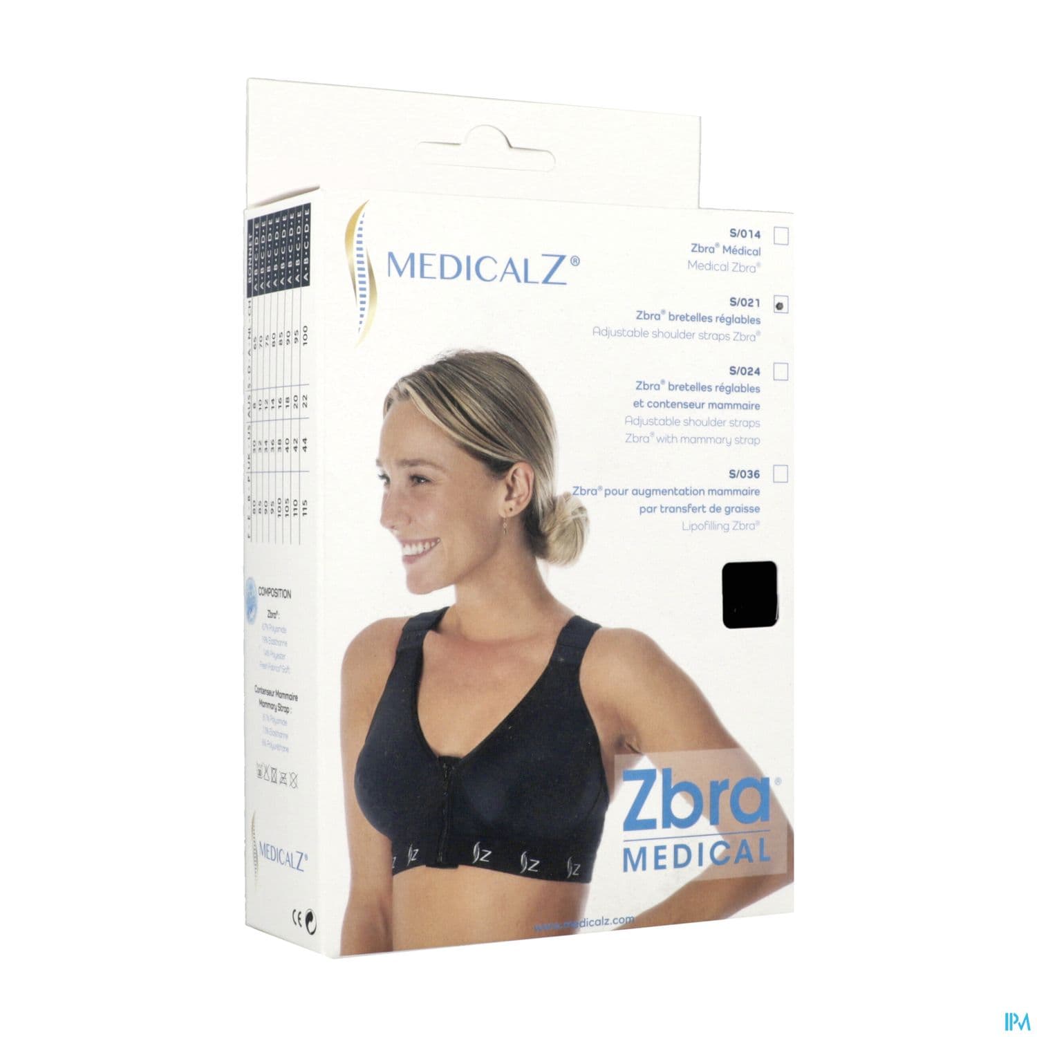 MEDICAL Z BRASSIERE Z-BRA 95C