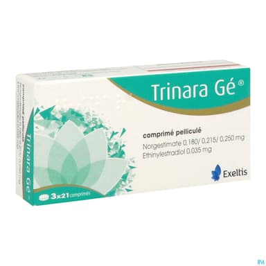 Trinara Comprime Pellicule 21 X3
