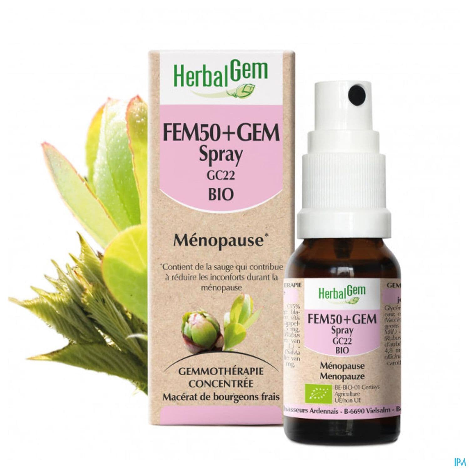 HERBALGEM FEM50+GEM BIO 15ML