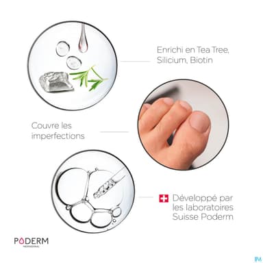 Poderm Color Care Vernis A Ongles Men Illusion 8ml