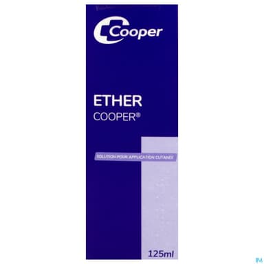 Cooper Ether Solution Pour Application Cutanee 125ml