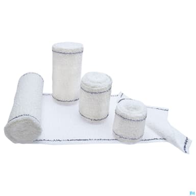 EUROMEDIS BANDE CREPE COTON10CMX4M