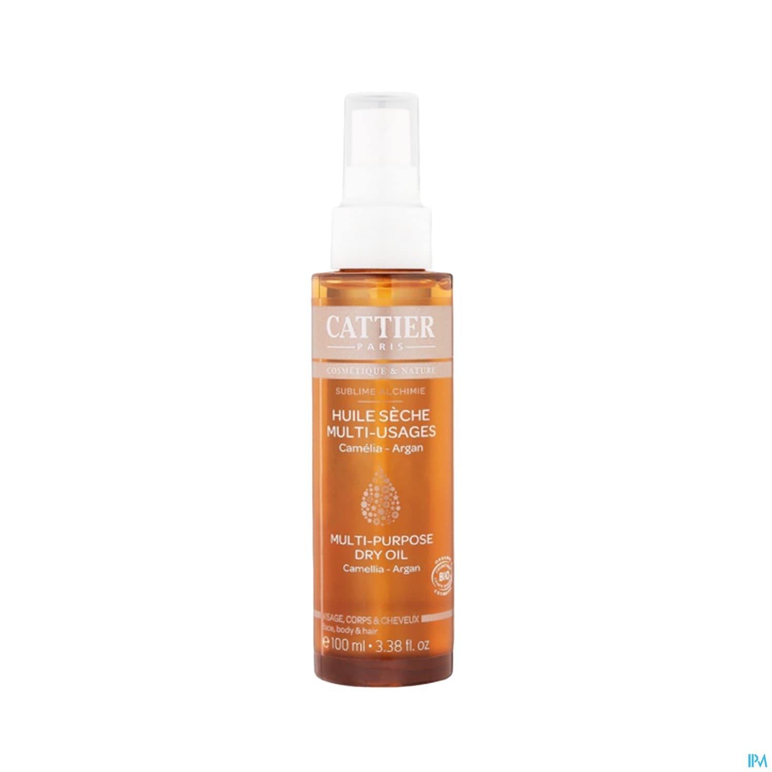 CATTIER HUIL M/USAG SUBL SPR 100ML