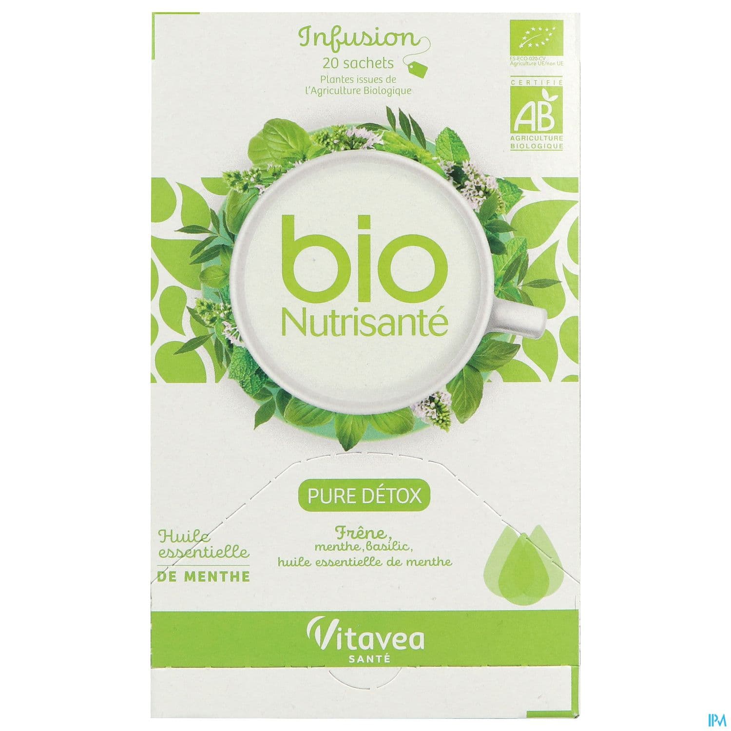 Vitavea Bionutrisante Infusion Pure Detox Sachet 20