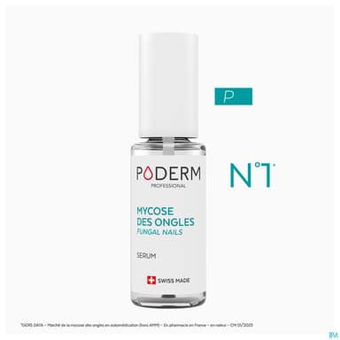 Poderm Mycose Des Ongles Traitement Intensif Nuit 8ml