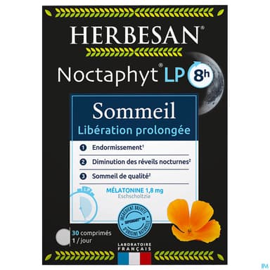Herbesan Noctaphyt Lp 8h Comprime 30