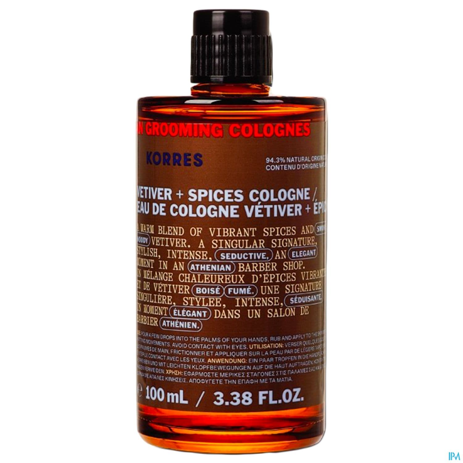 KORRES EDC H VETIVER/EPICES 100ML