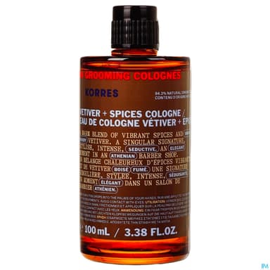 KORRES EDC H VETIVER/EPICES 100ML