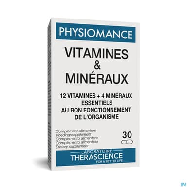 Therascience Physiomance Vitamine Mineraux Gelule 30