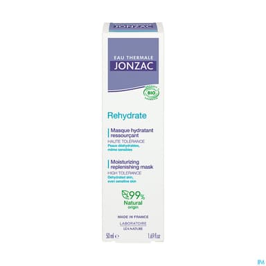 Eau Thermale Jonzac Rehydrate Masque Hydratant Ressourcant 50ml