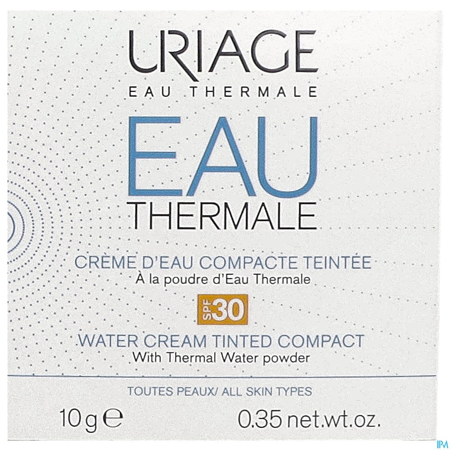 Uriage Eau Thermale Cr Eau Comp.pdr Teint Ip30 10g