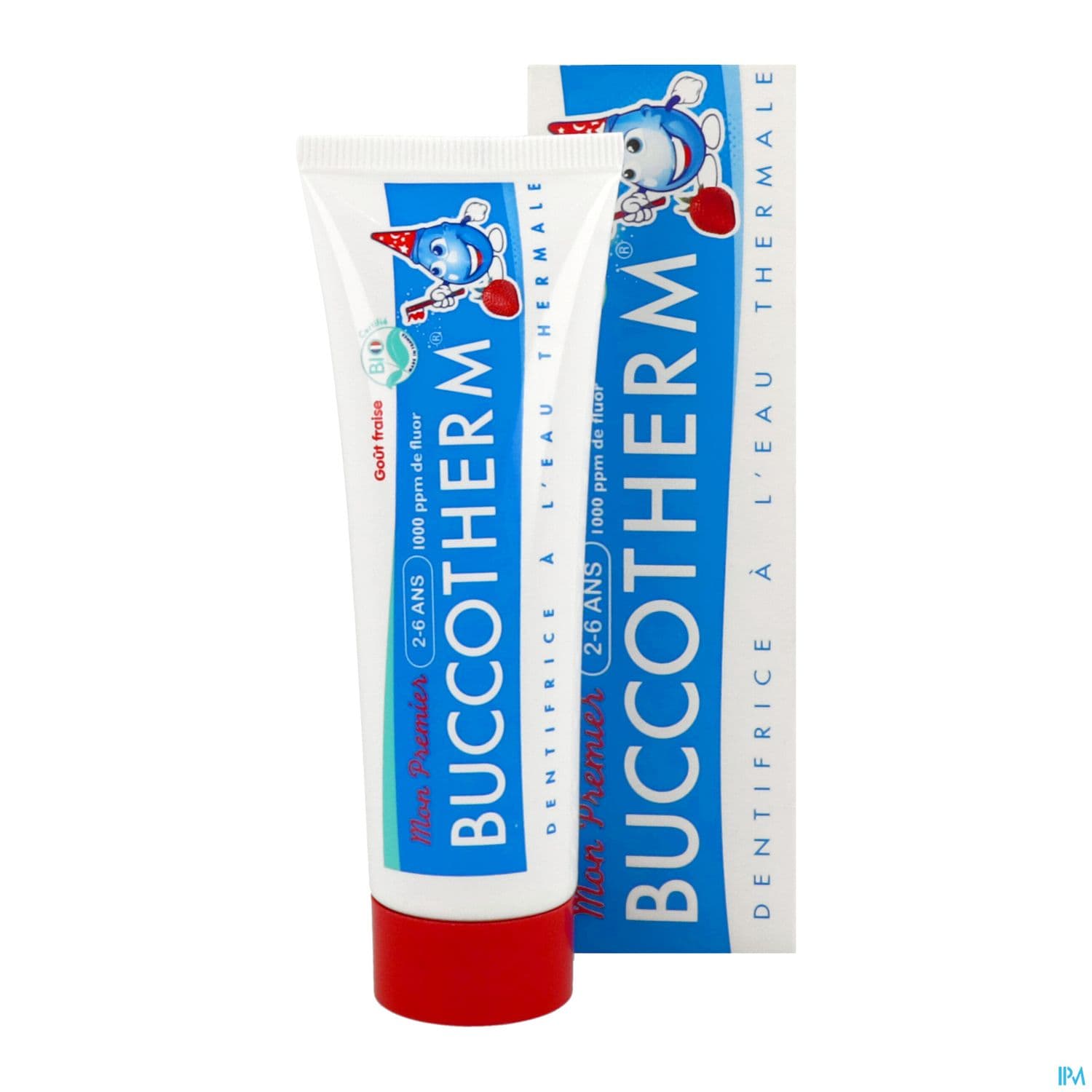 Buccotherm 2/6ans Dentifrice Fraise Bio 50ml
