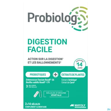 Probiolog Digestion Facile Gelule 14 + 14