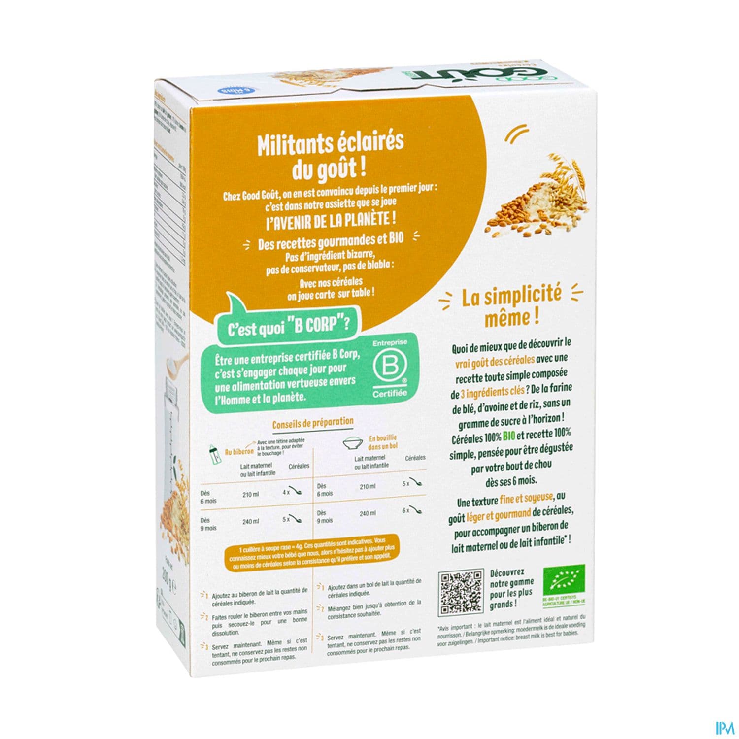 GOODGOUT AVOINE BLE RIZ 200G