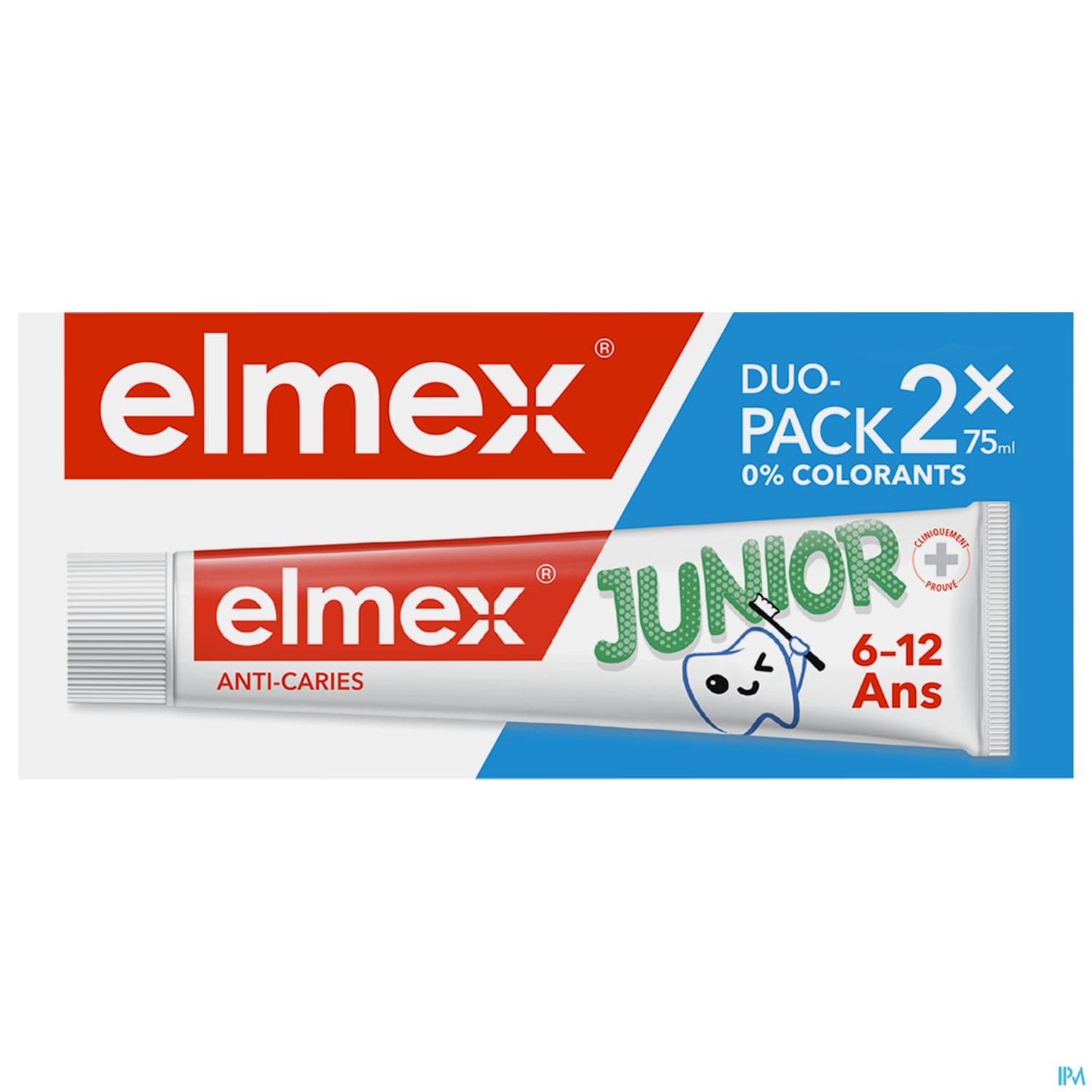 ELMEX JUNIOR PATE DTF 7-12ANS MENTHE 2T/75ML