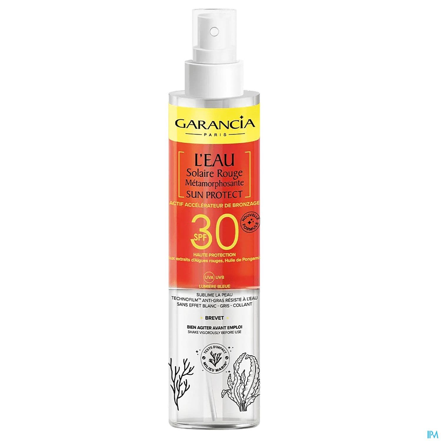 Garancia Eau Solaire Rouge Metamorphosante Accelerateur De Bronzage Spf30 150ml