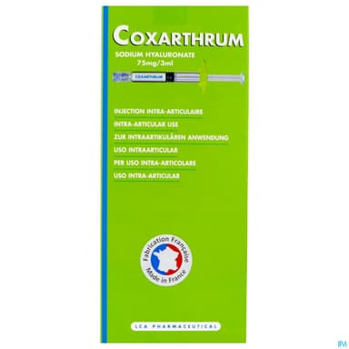 Coxarthrum Gel Injectable Intra Articulaire 3ml