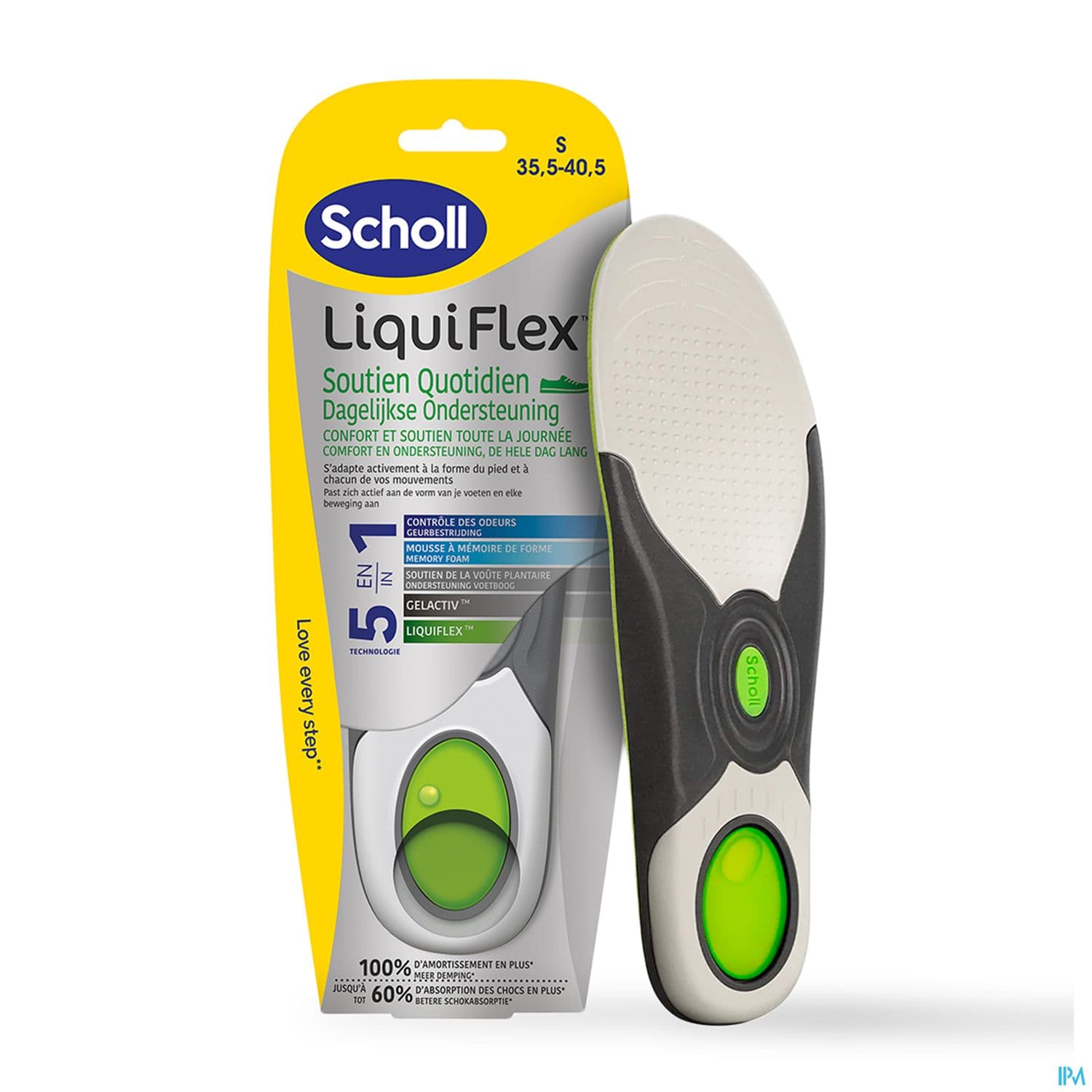 SCHOLL SEMELLE LIQUIFLEX QUOT T1