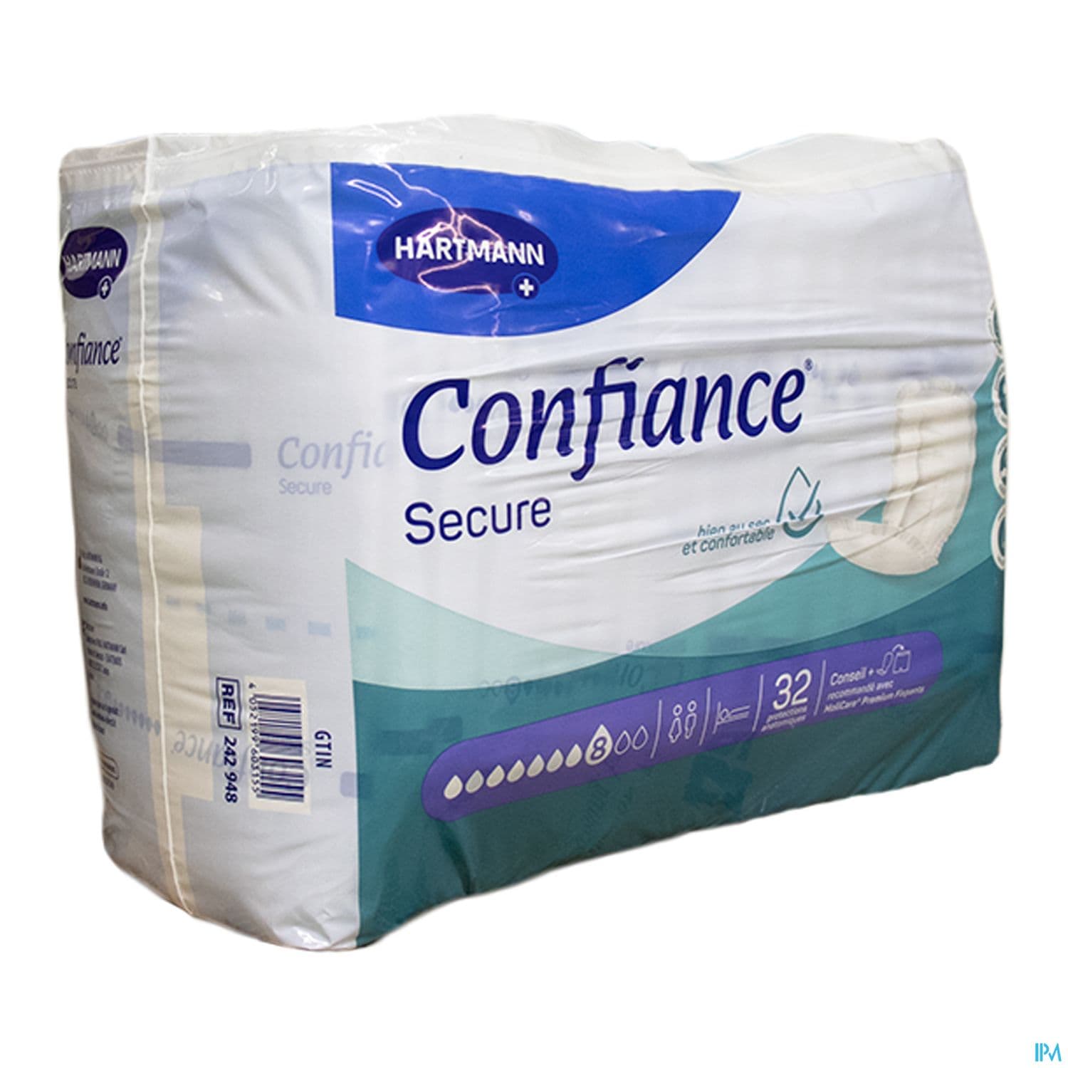 Hartmann Confiance Protection Secure Absorption 8 Gouttes 30